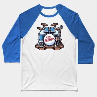 Step Brothers Drum Fan Art Baseball T-Shirt